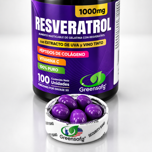 Resveratrol Cápsulas x100 Softgels