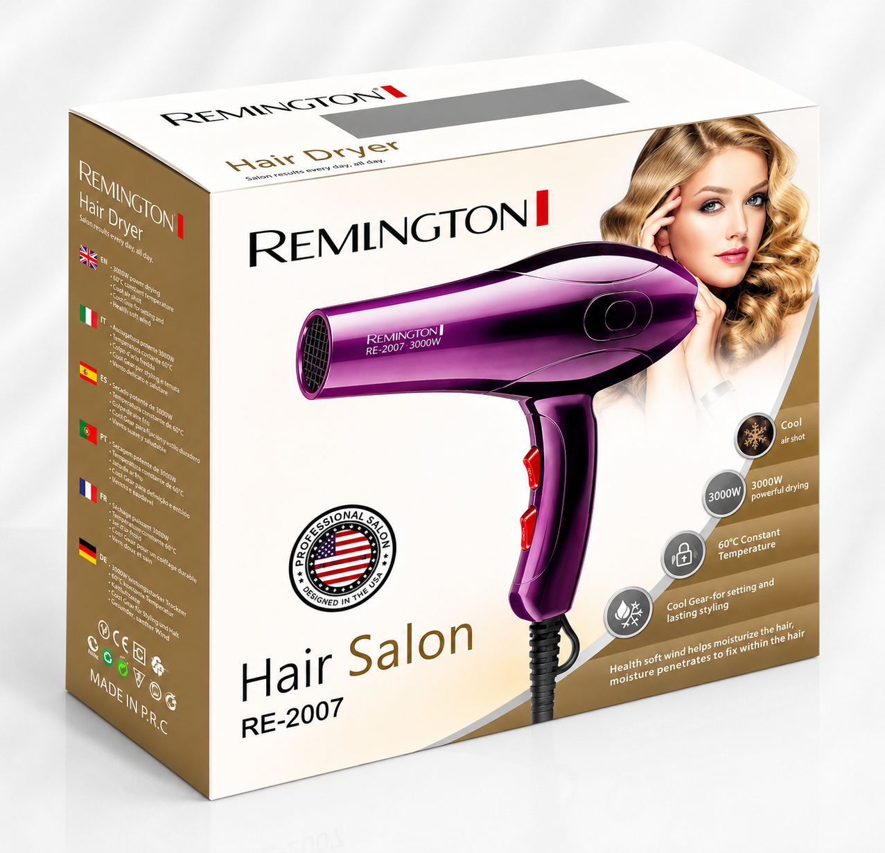 Secador Remington Keratin Protect RE-2007 3000w
