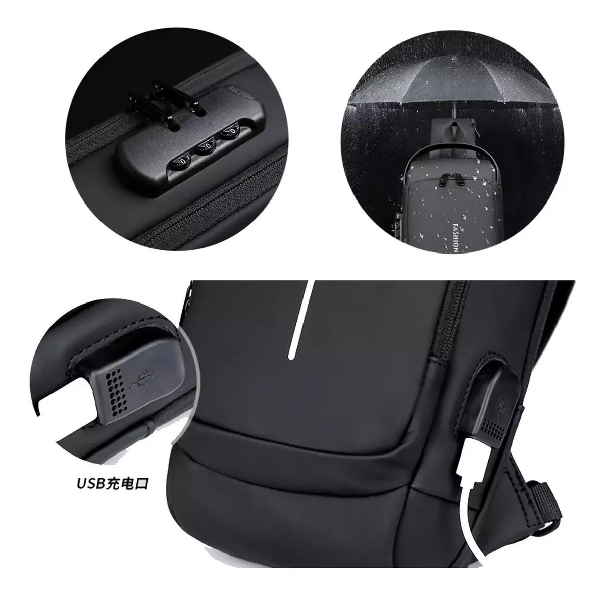 Bolso Manos Libres Deportivo Antirrobo