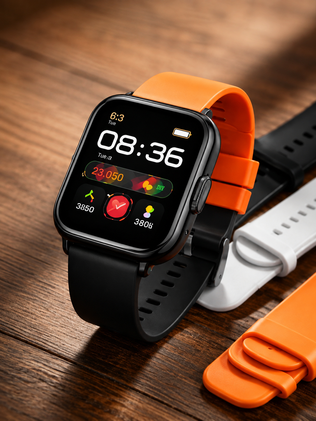 Kit 2 Smart Watch Con 7 Correas + Audífonos Inalámbricos - Combo i60
