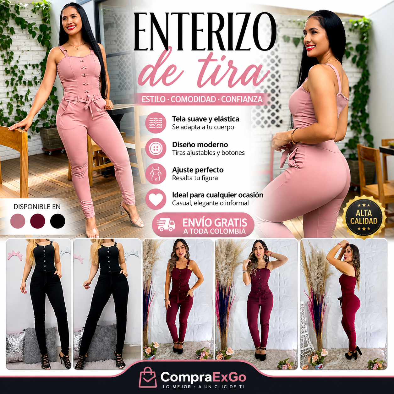 Enterizo De Tira