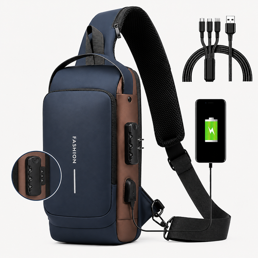 Bolso Bandolera Antirrobo