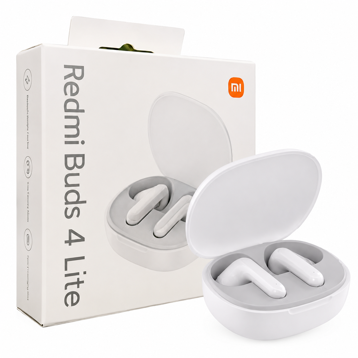Auriculares Xiaomi Redmi Buds 4 Lite Blanco con luz LED