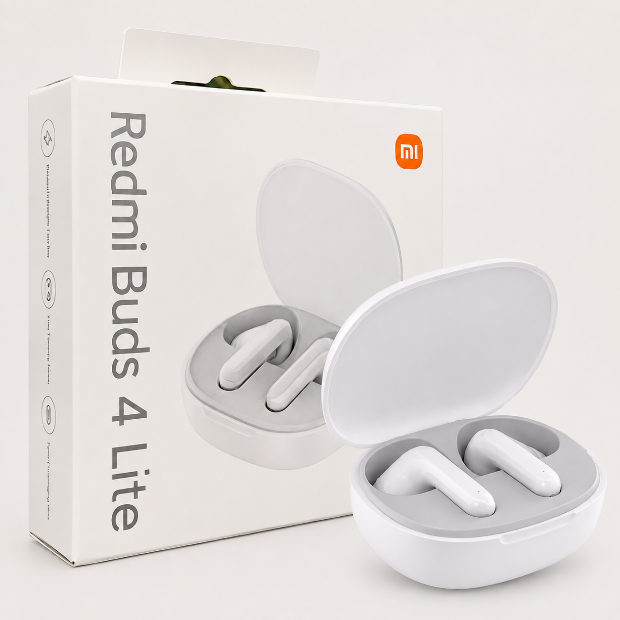 Auriculares Xiaomi Redmi Buds 4 Lite Blanco con luz LED