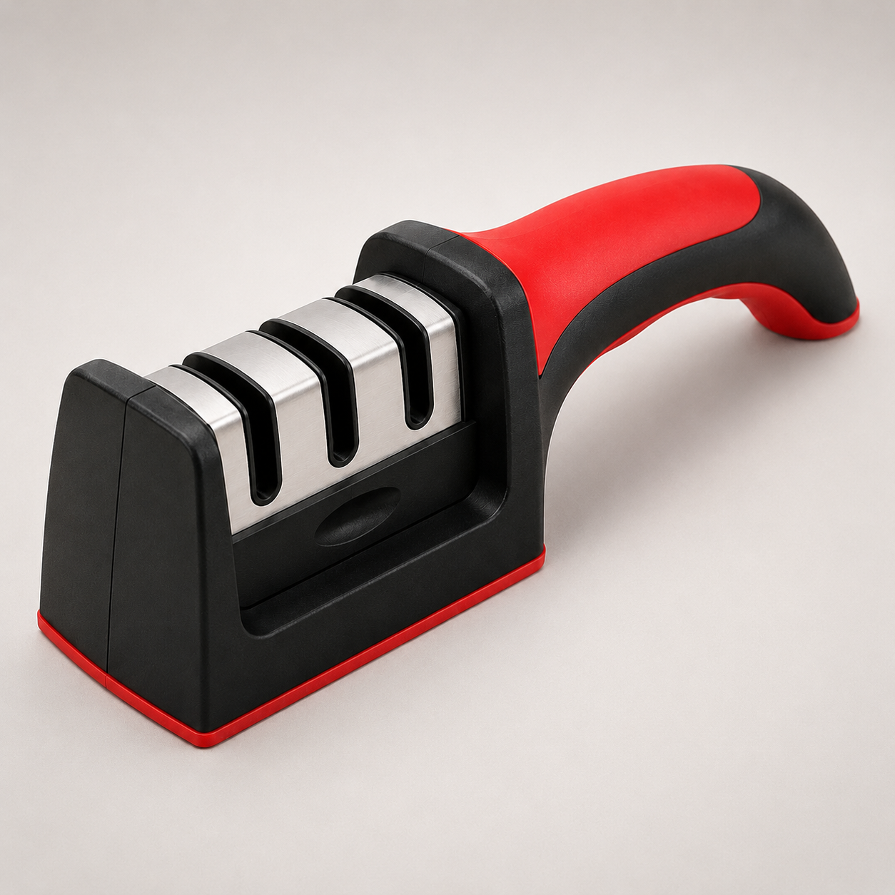Afilador de Cuchillos Ergonomico Acero Inoxidable Sharpener