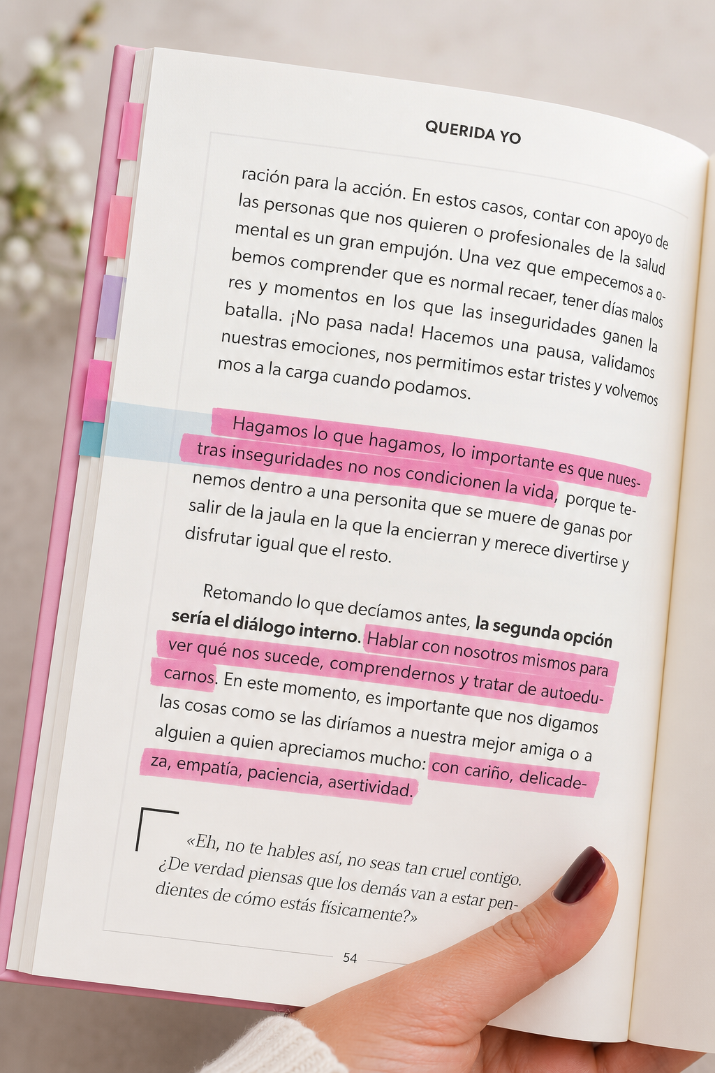 Libro - QUERIDA YO: Tenemos que hablar