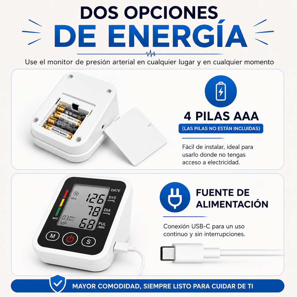 Tensiometro De Brazo Digital Con Voz
