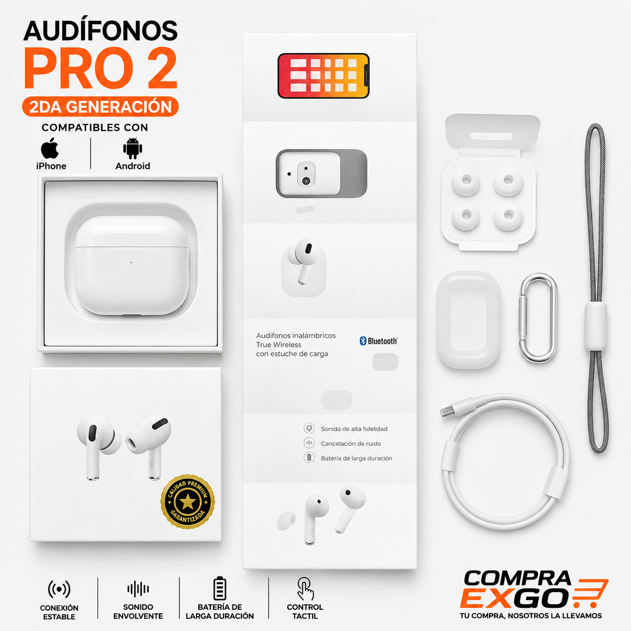 Audifonos Airpods Pro Segunda Generacion