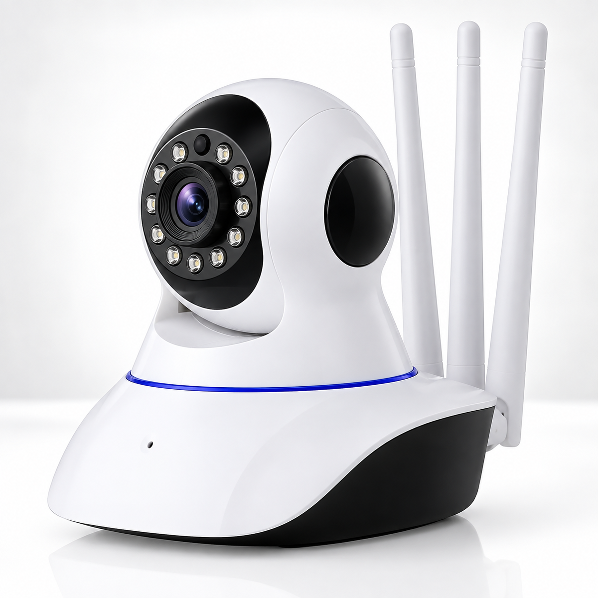 Camara de Seguridad  IP Wifi Full HD 1080p Visión Nocturna - 3 Antenas V-09
