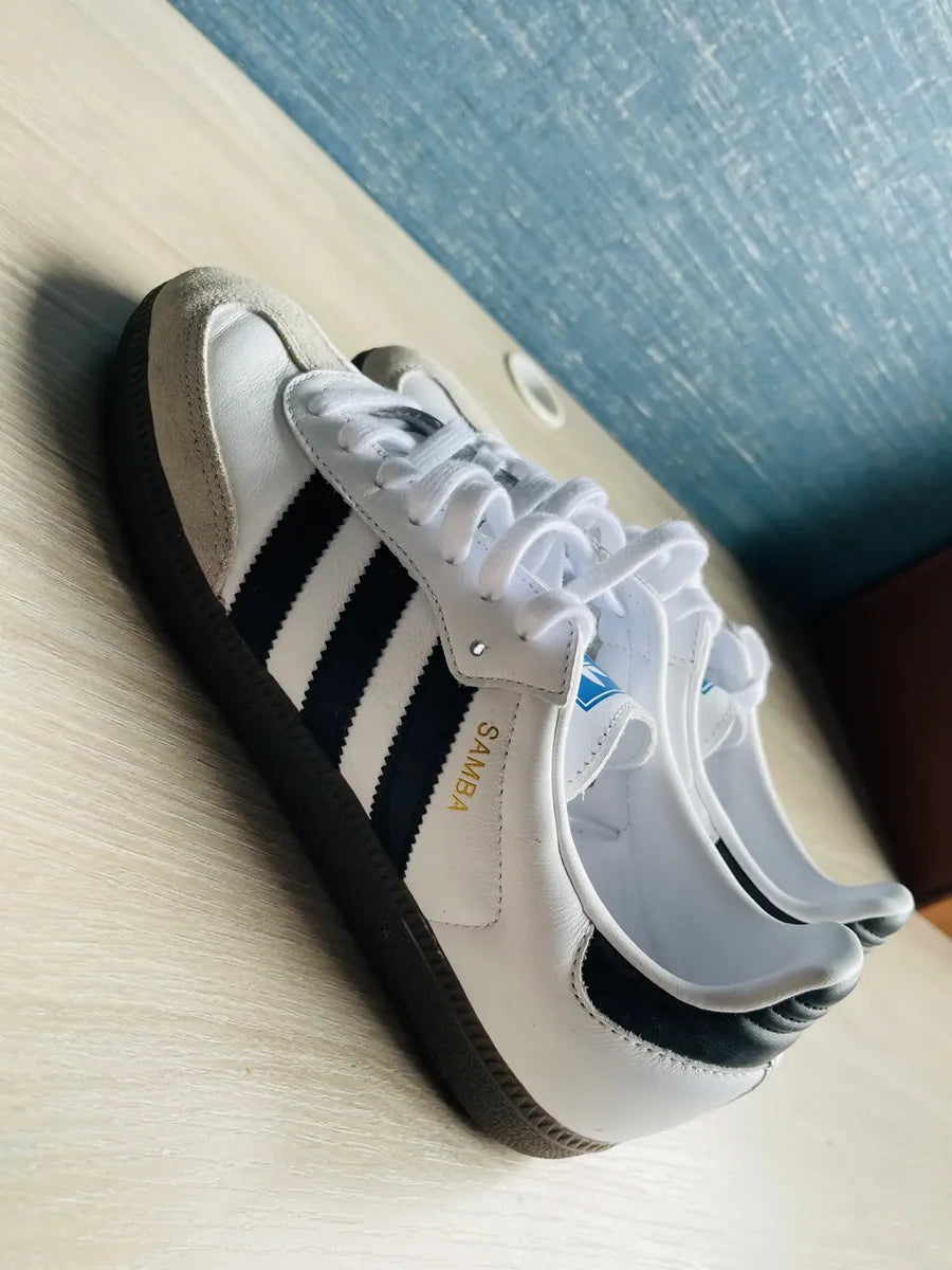 Tenis Adidas Samba Blanco Negro Kc