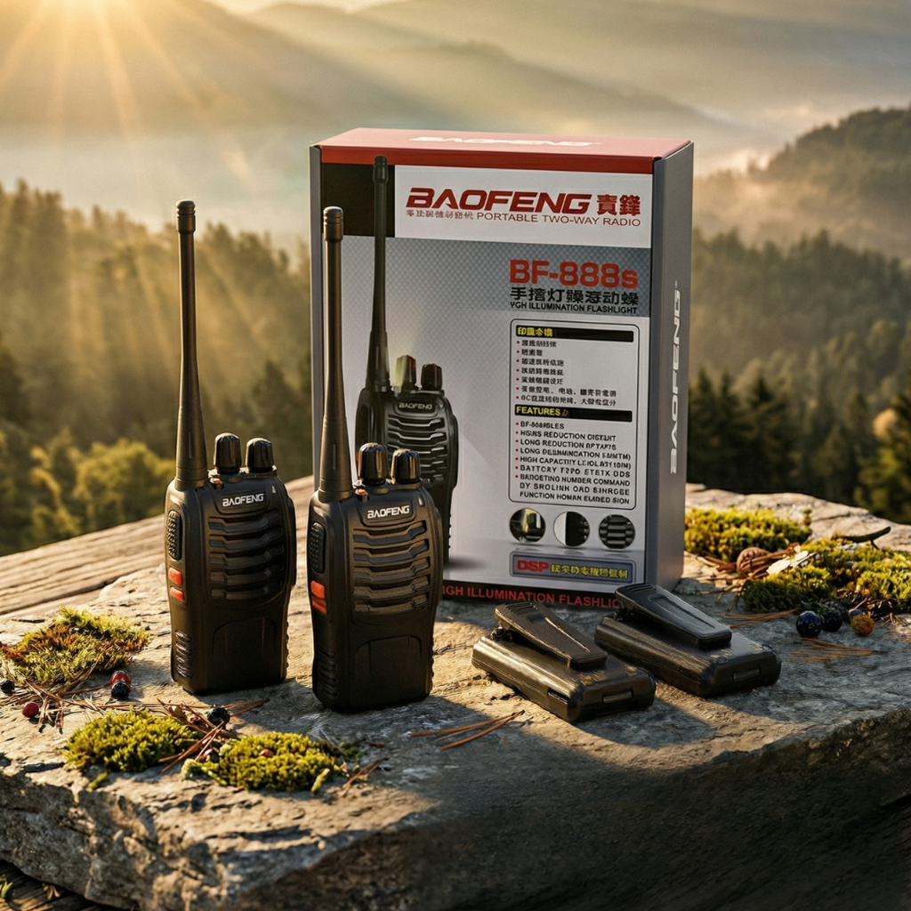 Radios Uhf Baofeng 888 S Con Accesorios